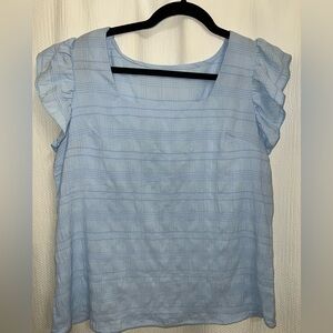 Light Blue Women's Top